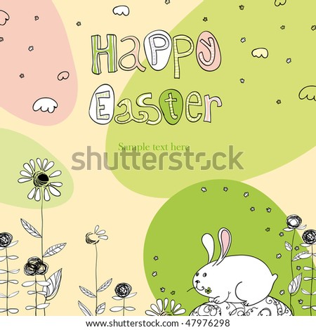 happy easter images greetings. stock vector : Happy Easter