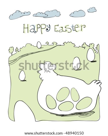 happy easter images greetings. stock vector : Happy Easter