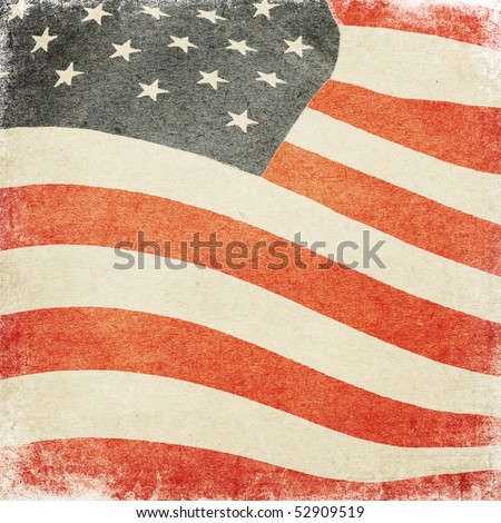 american flag background image. stock photo : American flag