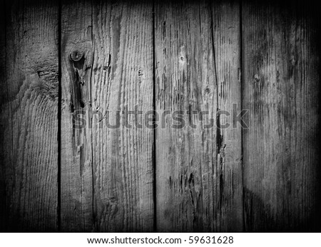 The dark gray wood texture. Dramatic mood background.