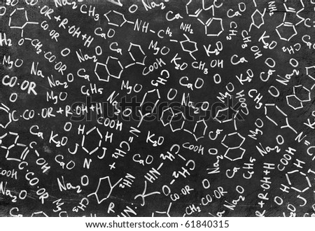 chalkboard formulas