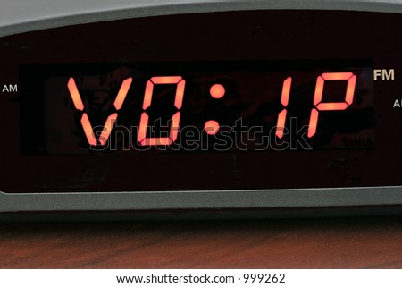 Voice Over IP (VOIP) on alarm clock