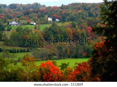 Fall country scene