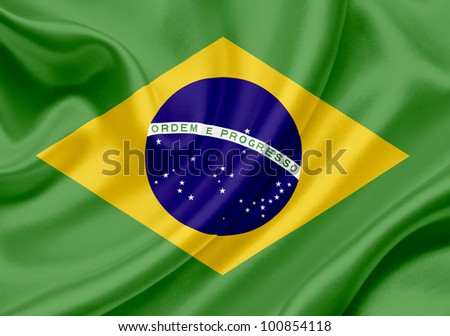 Brazil Waving Flag