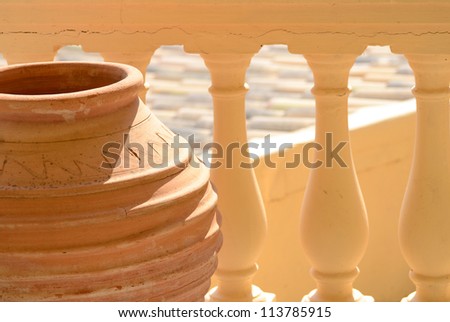Traditional Greek vase