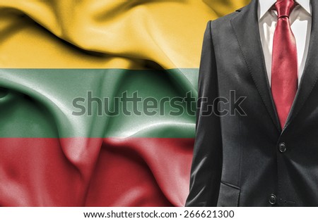Man in suit from Lithuania