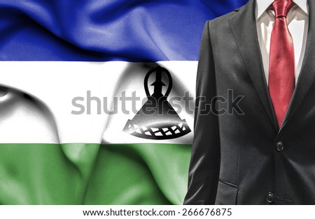 Man in suit from Lesotho