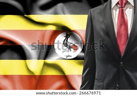 Man in suit from Uganda