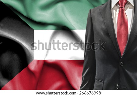 Man in suit from Kuwait