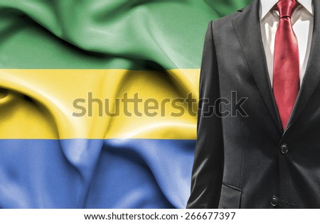 Man in suit from Gabon