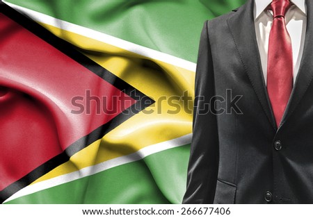Man in suit from Guyana