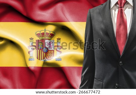 Man in suit from Spain