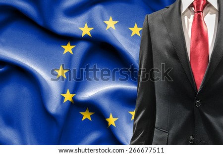 Man in suit from European Union