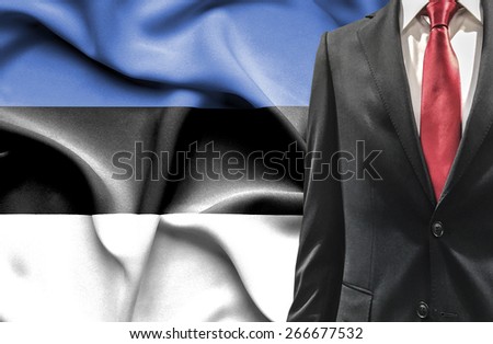 Man in suit from Estonia