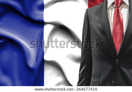 Man in suit from France