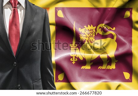 Man in suit from Sri lanka