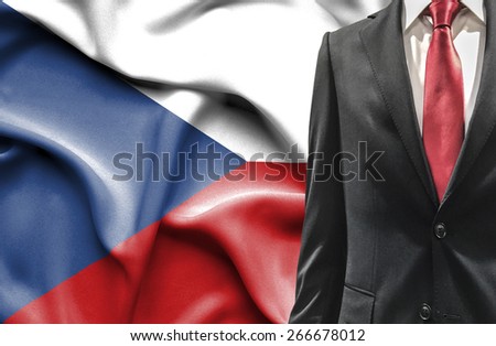 Man in suit from Czech Republic