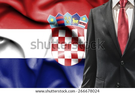 Man in suit from Croatia