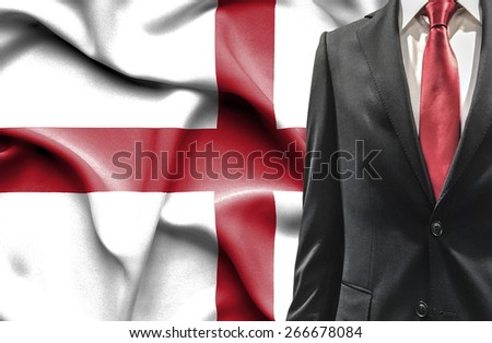 Man in suit from England
