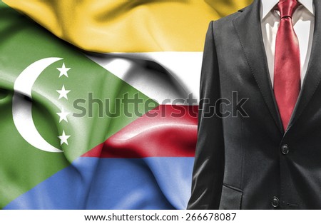 Man in suit from Comoros