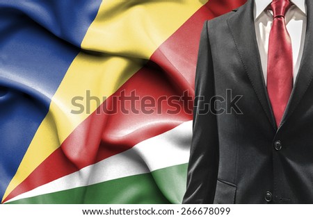 Man in suit from Seychelles
