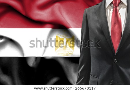 Man in suit from Egypt