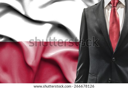 Man in suit from Poland