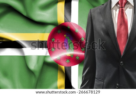 Man in suit from Dominica