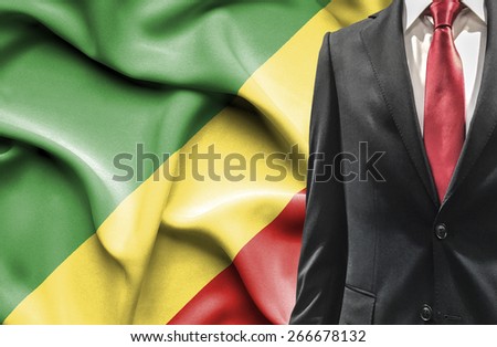Man in suit from Congo Republic