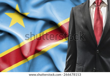 Man in suit from Congo Democratic Republic