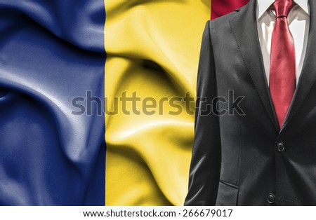 Man in suit from Chad