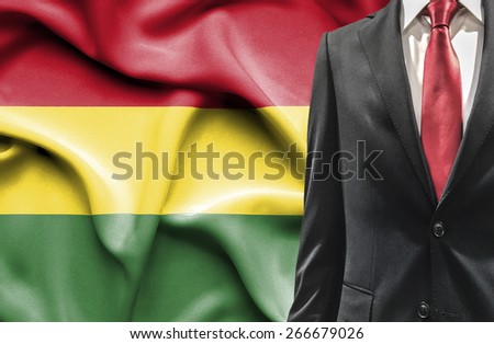 Man in suit from Bolivia