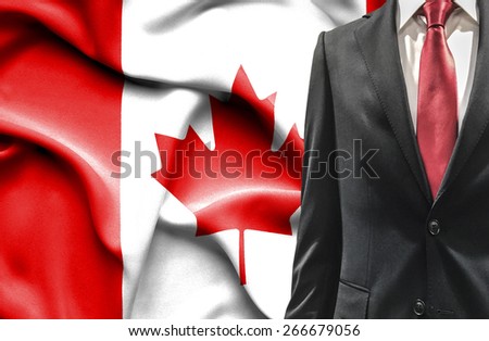 Man in suit from Canada