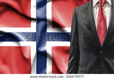 Man in suit from Norway