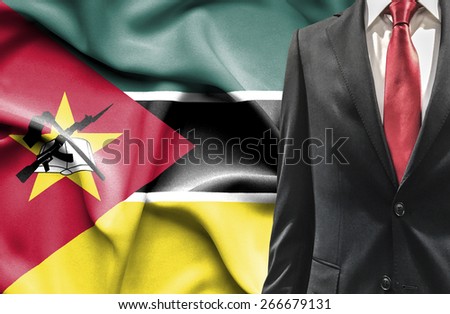 Man in suit from Mozambique