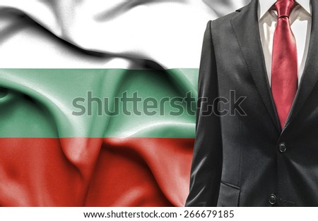 Man in suit from Bulgaria