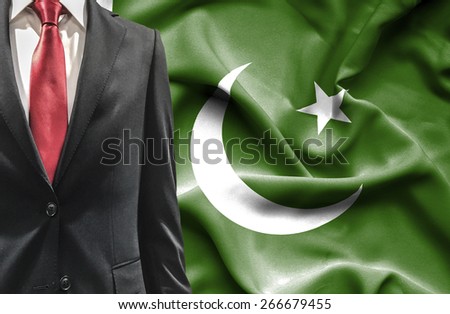 Man in suit from Pakistan