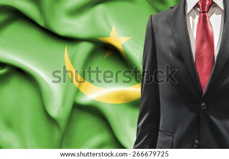 Man in suit from Mauritania