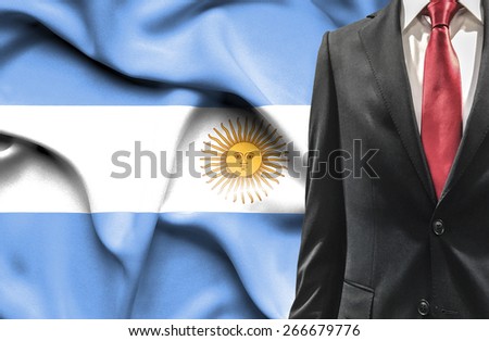 Man in suit from Argentina