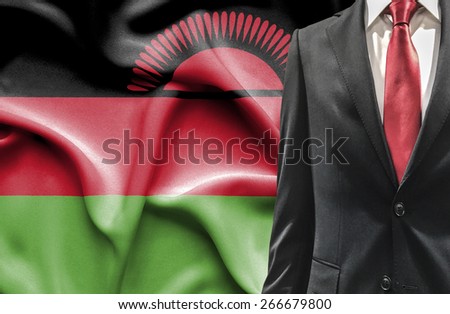 Man in suit from Malawi