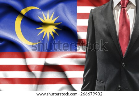 Man in suit from Malaysia