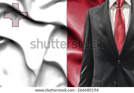 Man in suit from Malta