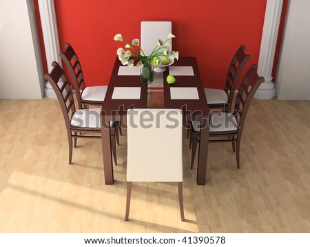 wall dining table