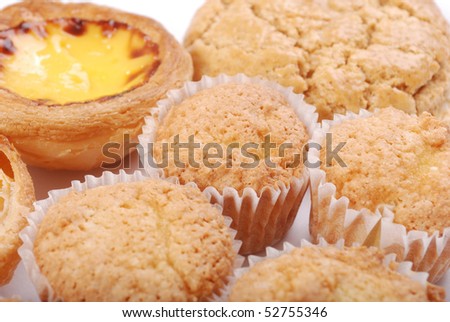 Refreshments from the white background, many cakes of the picture in my home page