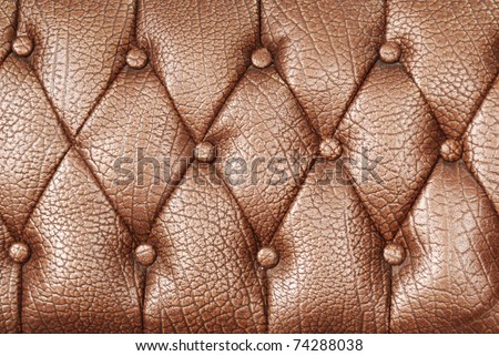 Seamless texture leather quilted a sofa. Vector, eps10