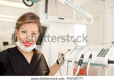 beautiful dentist