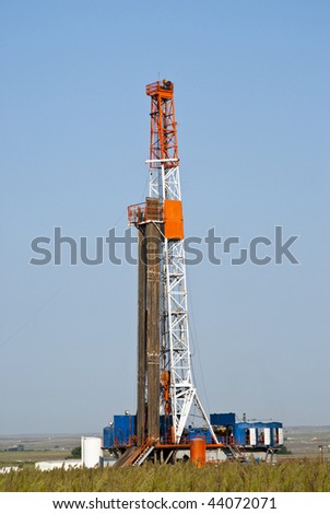 Images Of Oil Wells. An Oil Well Drilling Rig In