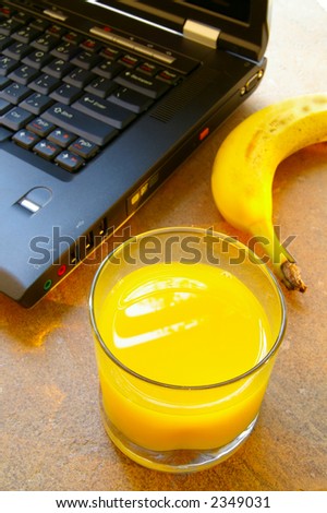 banana laptop