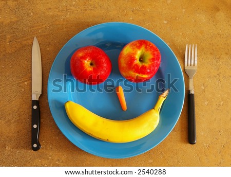 Smiley Face Banana