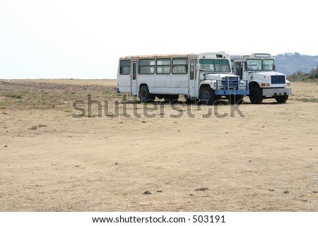 Two Buses in Mexico